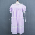 Summer Embroidered Short Sleeve Dress for Girls
